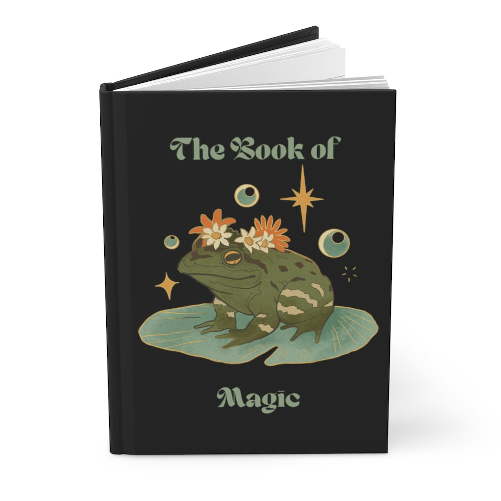 The Book of Magic | Hippie Frog and Toad Manifesting Journal