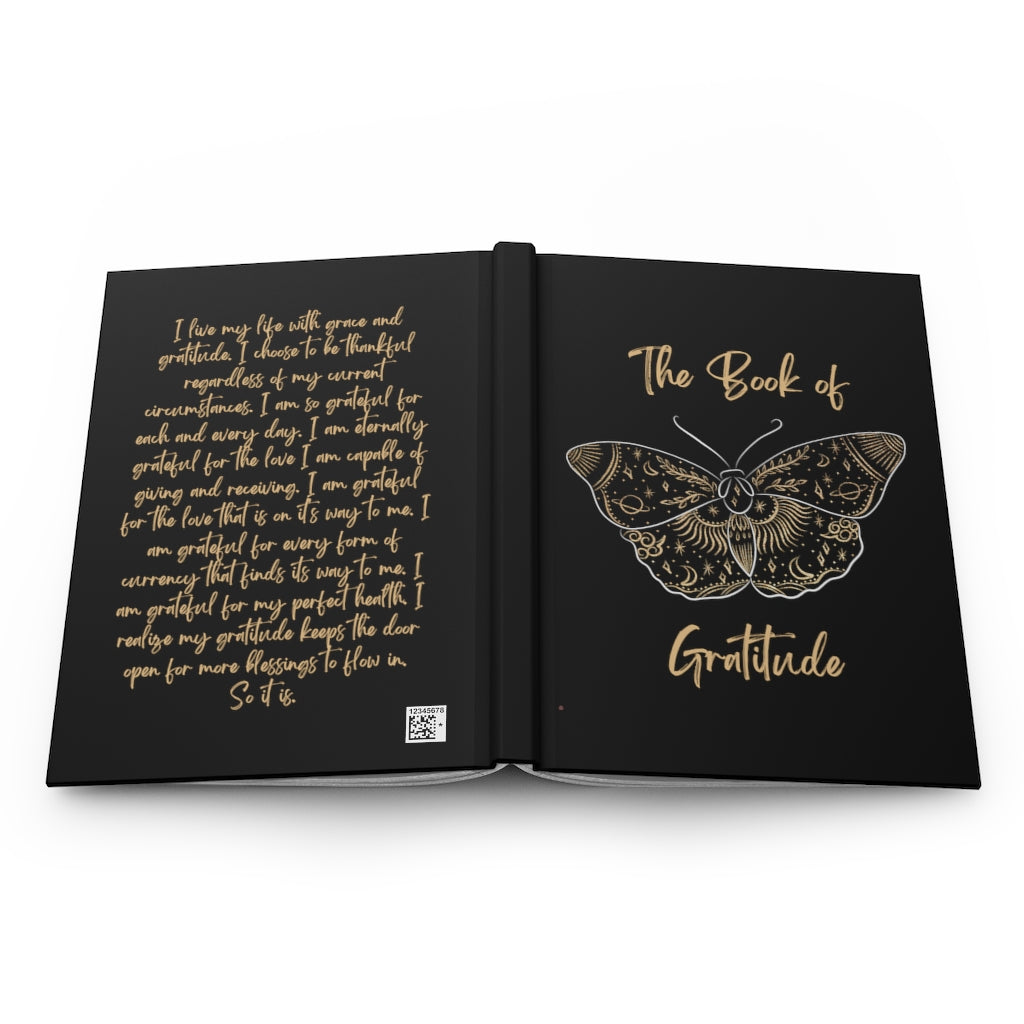 The Book of Gratitude | Gratitude Journal | Mental Wellness Journal | Growth Mindset Journal | Astrology Gift for Her | Spiritual Gift