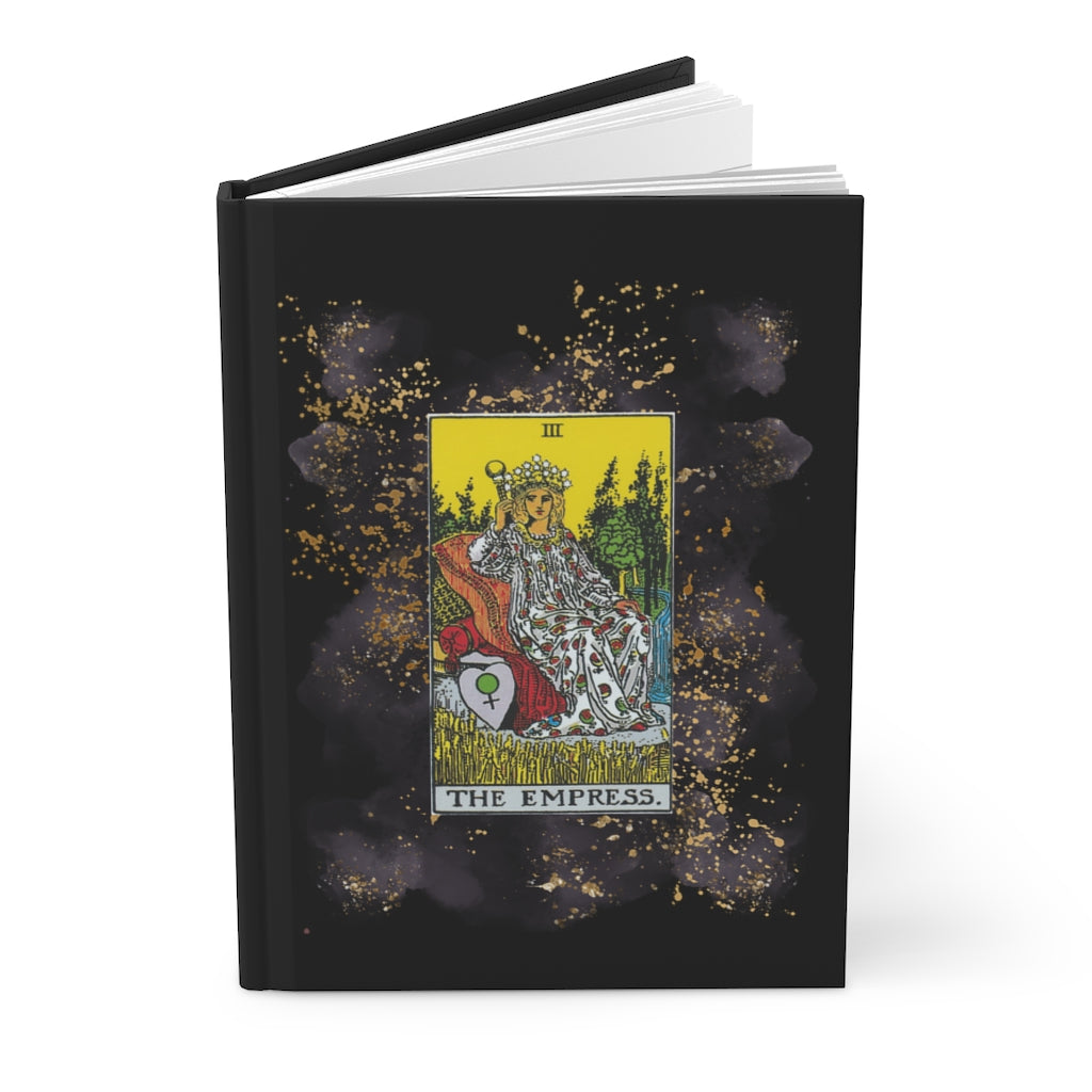 The Empress Tarot Card Journal | Hardcover Manifesting Journal