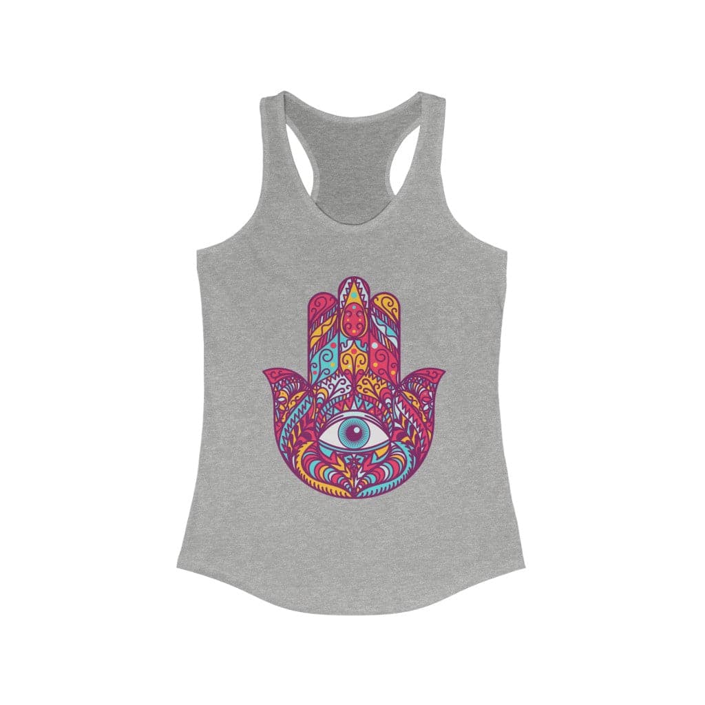Rainbow Hamsa Tank Top | Women&#39;s Evil Eye Tank Top