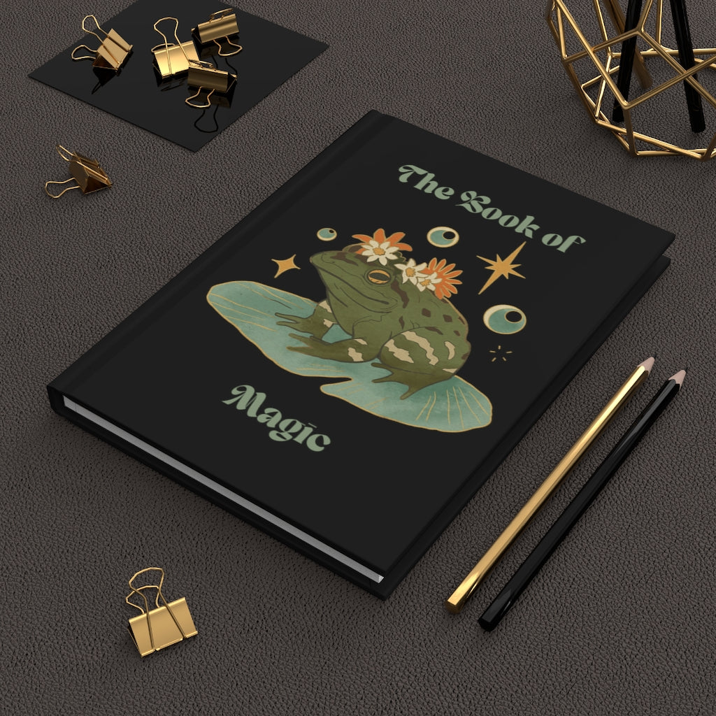 The Book of Magic | Hippie Frog and Toad Manifesting Journal