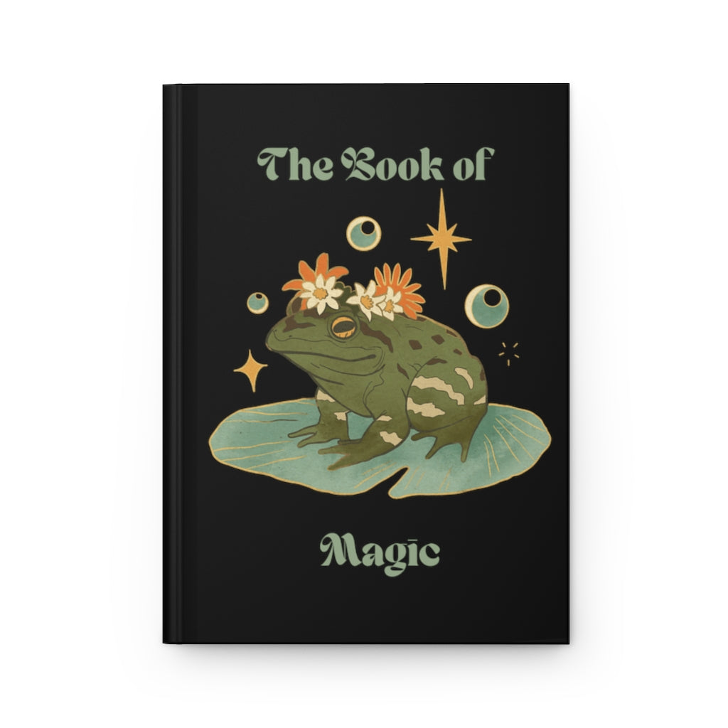 The Book of Magic | Hippie Frog and Toad Manifesting Journal