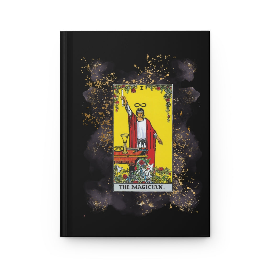 The Magician Tarot Card Journal | Hardcover Manifesting Journal | Metaphysical Journal | Tarot Gift | Grimoire | Gratitude Journal