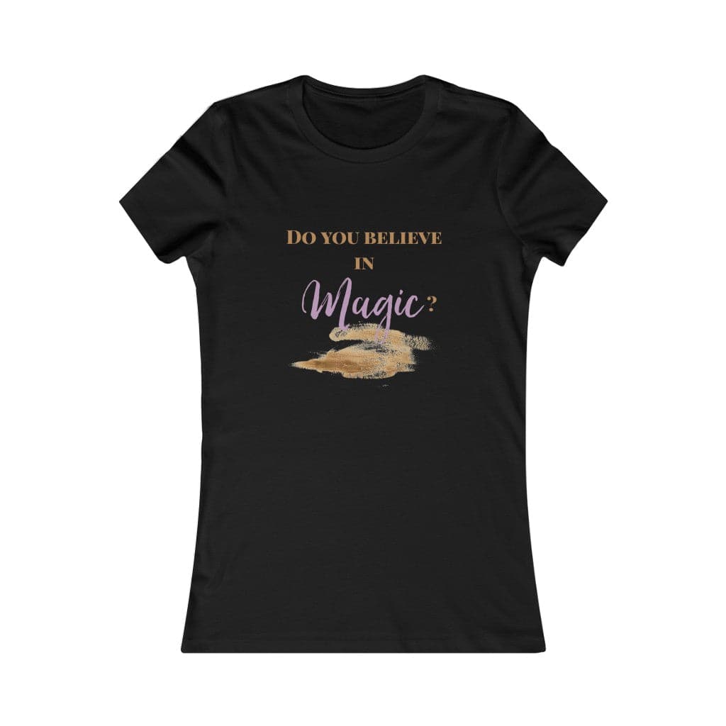 Do You Believe in Magic? | Witchy Bruja Aesthetic Fitted Tee