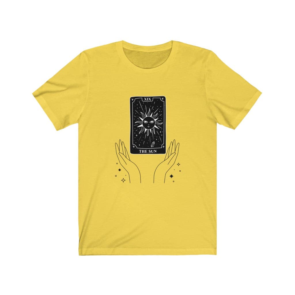 The Sun Tarot Card | Unisex Tarot Card Shirt | Witchy Aesthetic Tee | Spiritual Gifts | Tarot Lover T-Shirt