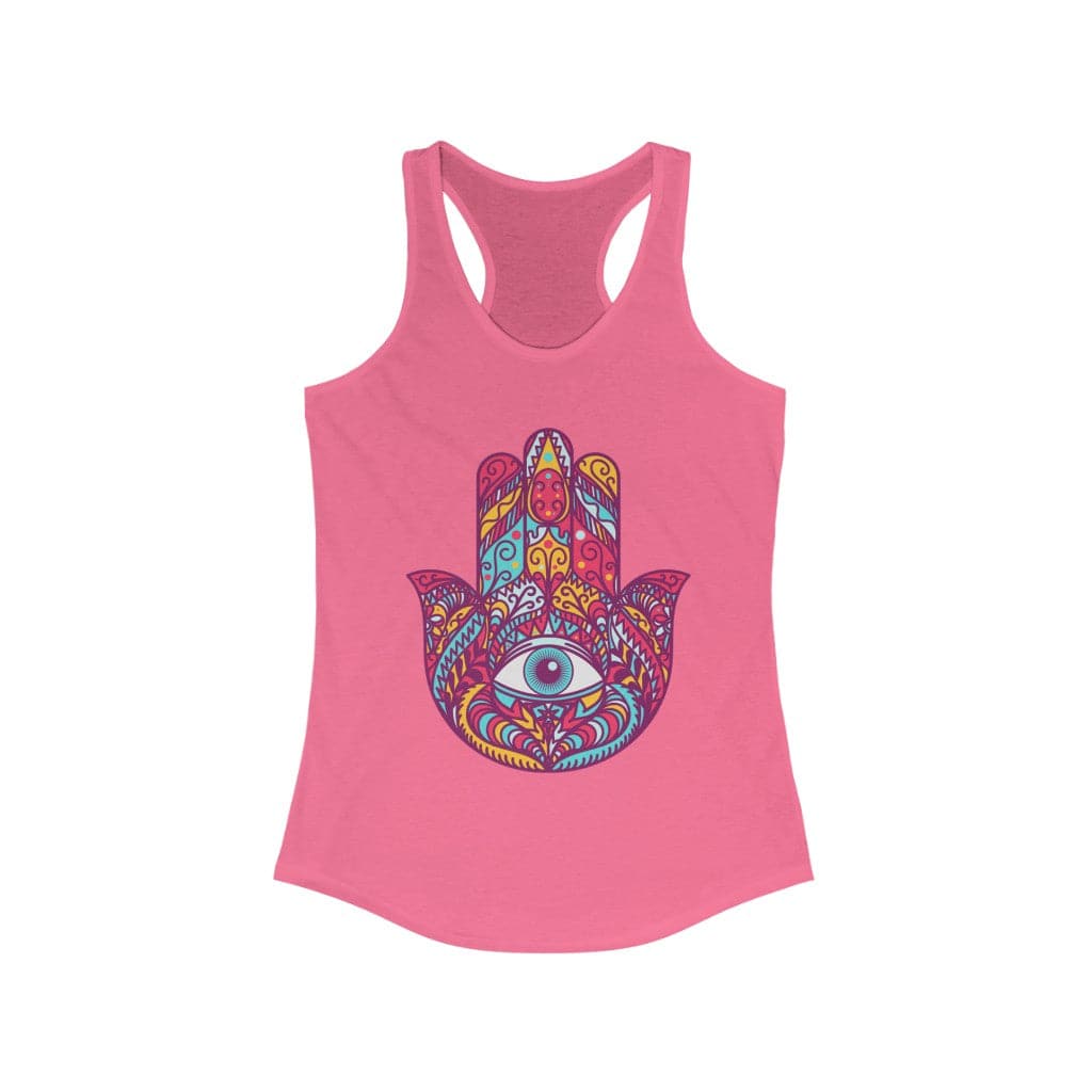 Rainbow Hamsa Tank Top | Women&#39;s Evil Eye Tank Top
