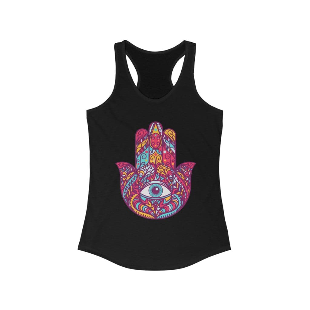 Rainbow Hamsa Tank Top | Women&#39;s Evil Eye Tank Top