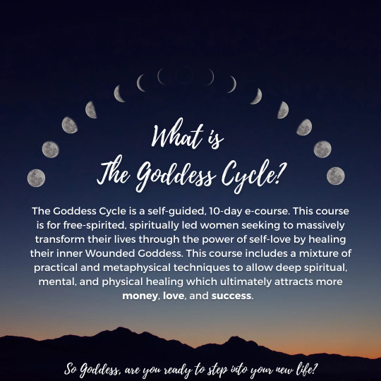 The Goddess Cycle: Step Into Your Power | Women Empowerment Workbook to Attract Money, Love, and Success