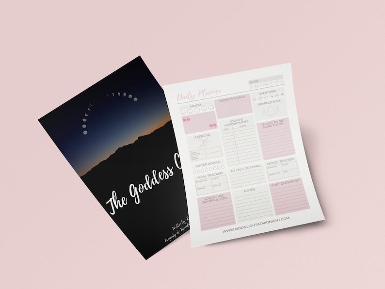 The Goddess Cycle: Step Into Your Power | Women Empowerment Workbook to Attract Money, Love, and Success