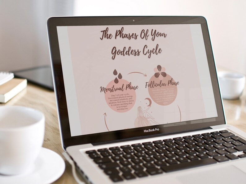 The Goddess Cycle: Step Into Your Power | Women Empowerment Workbook to Attract Money, Love, and Success