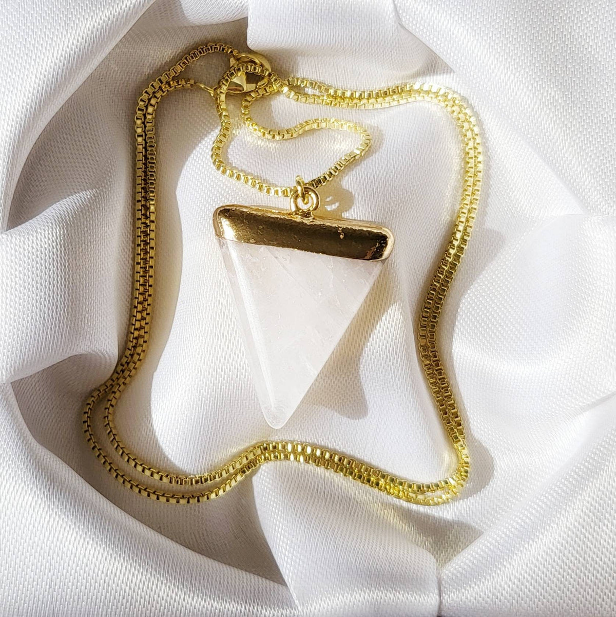 RAW CLEAR QUARTZ | 14K Gold Crystal Necklace | Manifesting Gemstones | Metaphysical Whimsical Gifts | Minimalist Boho Spiritual Jewelry