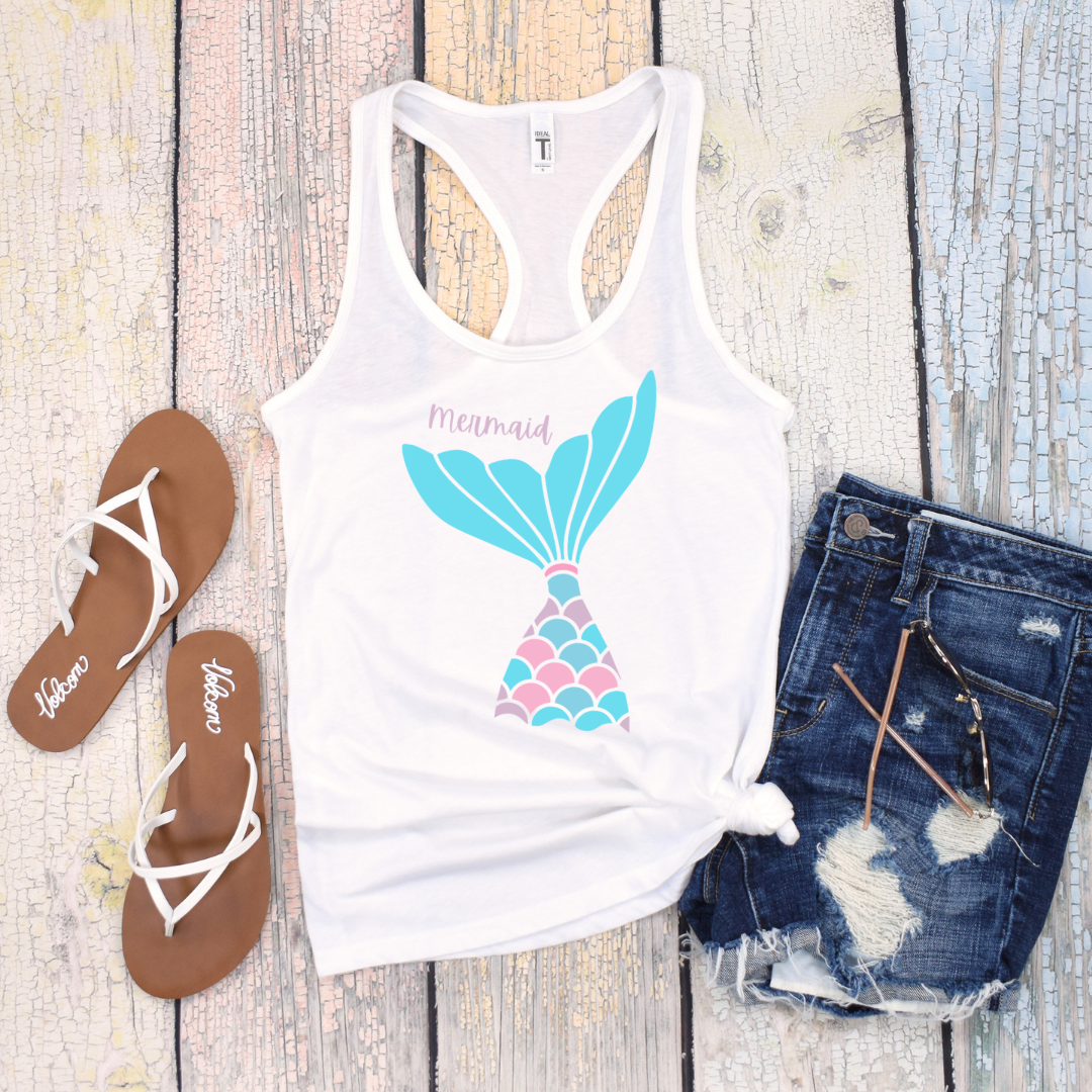 MERMAID VIBES | Women&#39;s Mermaid Tank Top