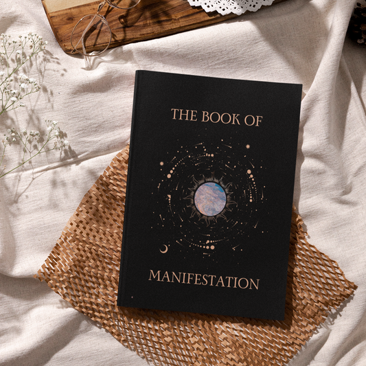 Book of Manifestation | Manifesting Journal | Metaphysical Journal | Meditation Gift | Grimoire Journal | Gratitude Journal | Tarot Journal