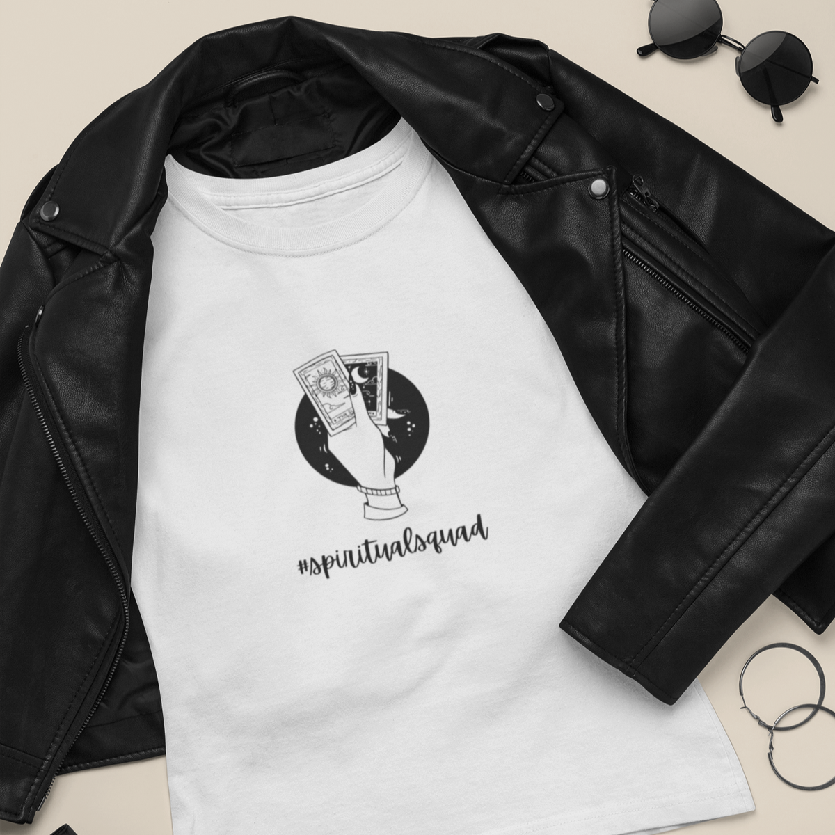 Spiritual Squad | Witchy Aesthetic Tarot T-Shirt