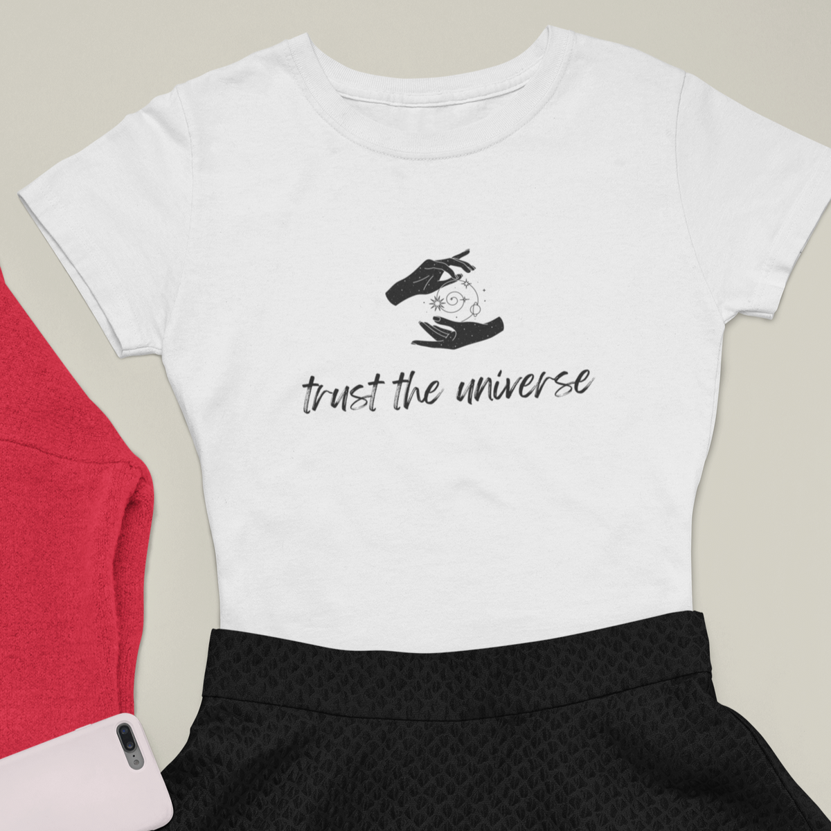 TRUST THE UNIVERSE | Women&#39;s Graphic Tee