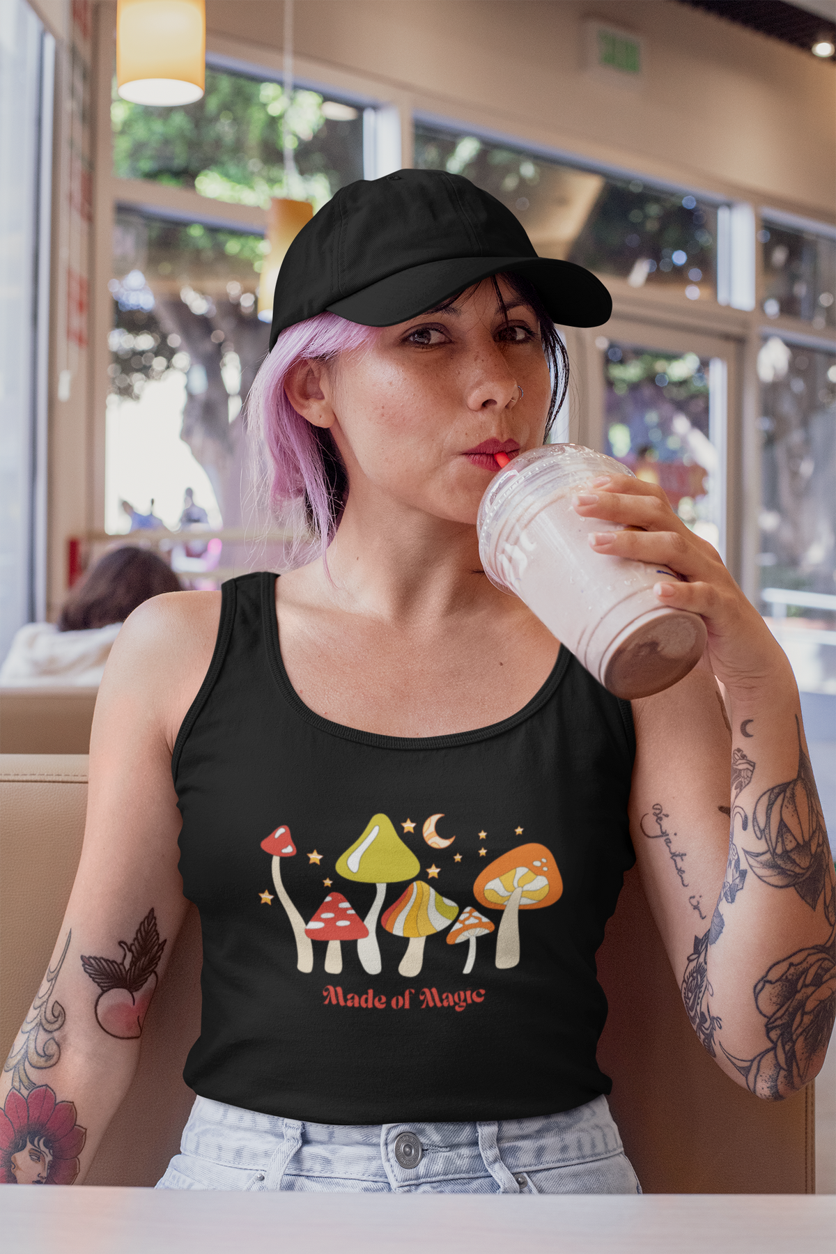 MADE OF MAGIC | Women&#39;s Magical Mushrooms Tank Top